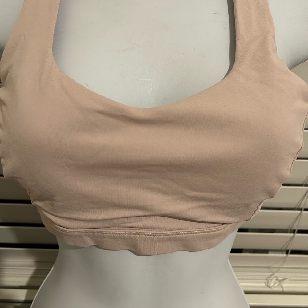 Lululemon Athletica Blush Halter Sports Bra